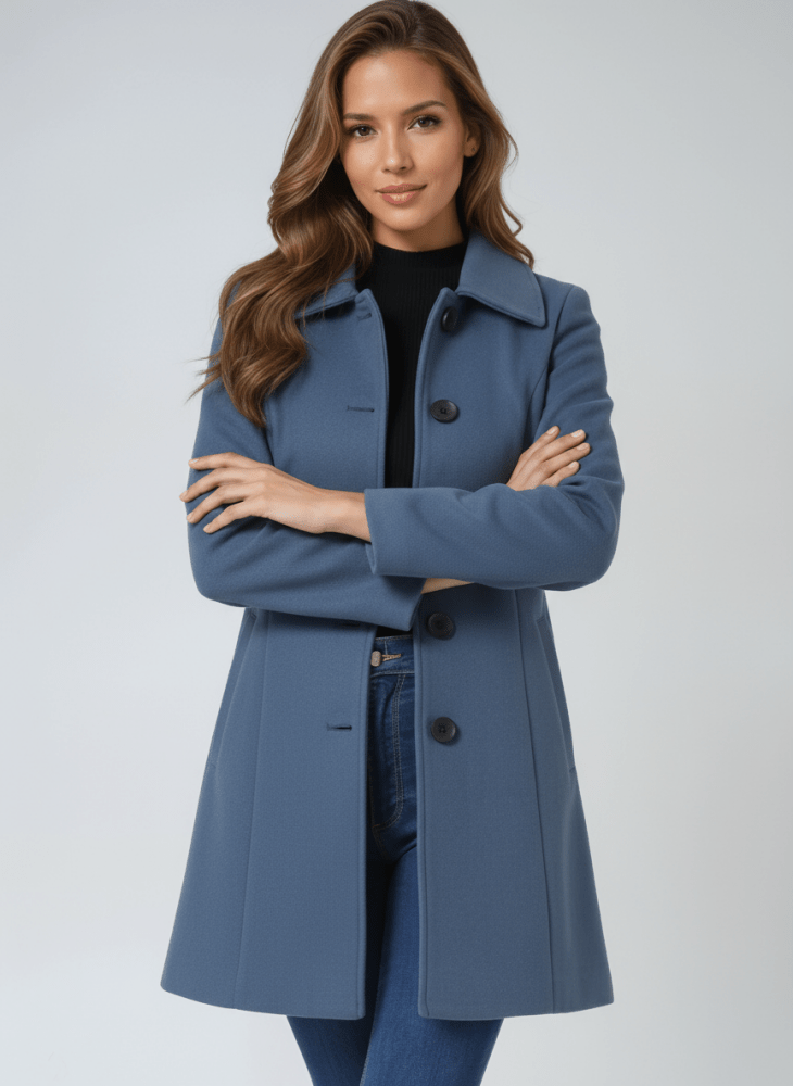 Helena | Manteau d'hiver pour femme à un bouton