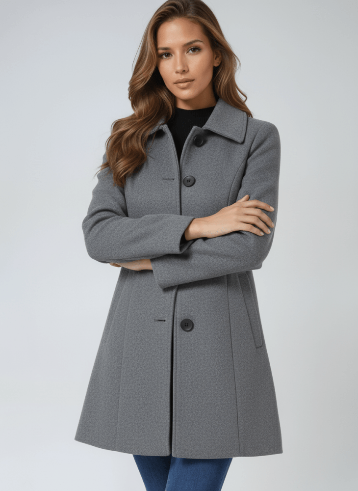 Helena | Manteau d'hiver pour femme à un bouton