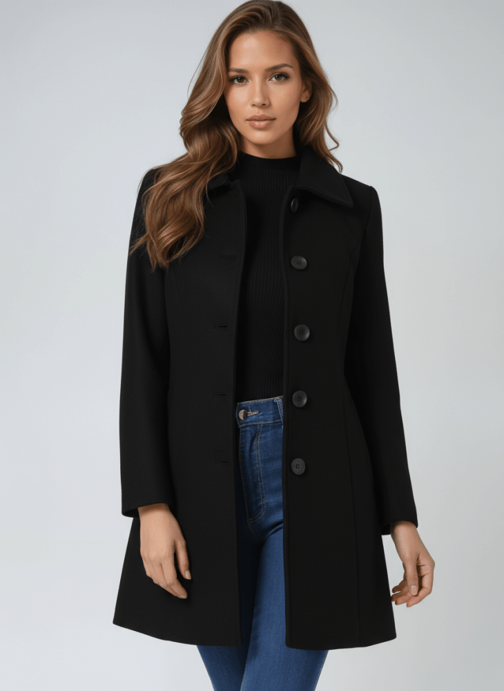 Helena | Manteau d'hiver pour femme à un bouton