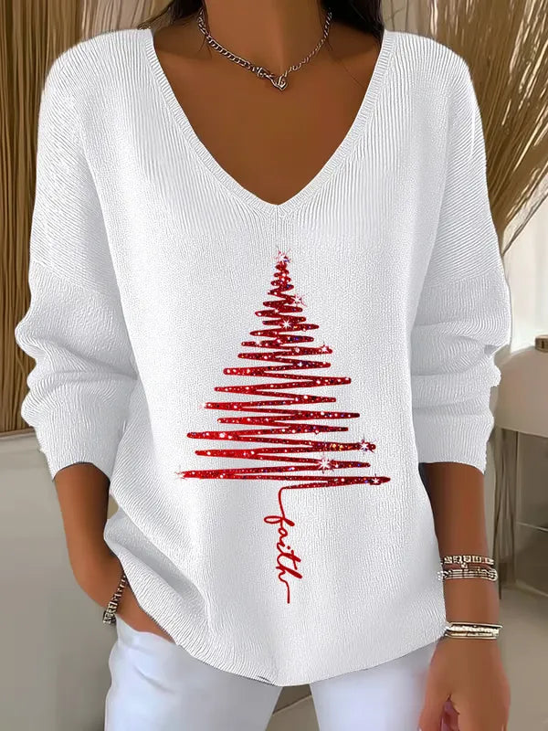 Lara™ | Christmas Fleece Jumper - Warmth, Style &amp; Joy 