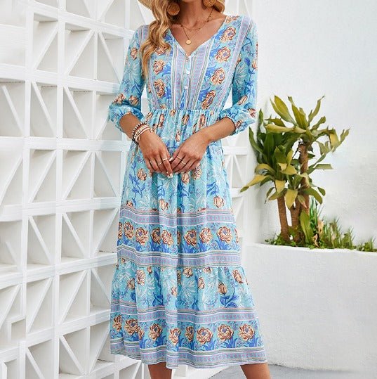 Marino | Robe bohème de bord de mer