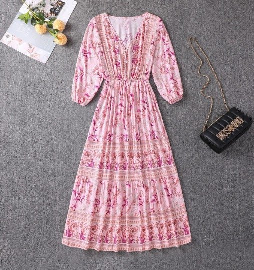 Marino | Robe bohème de bord de mer