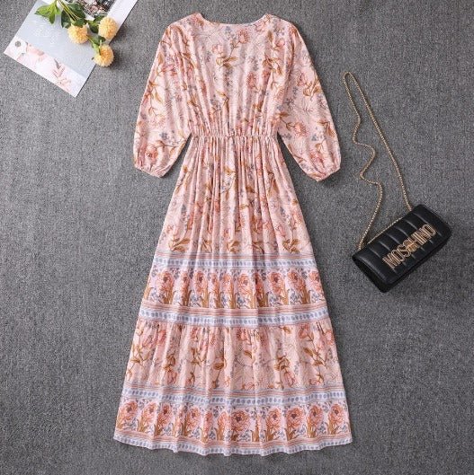 Marino | Robe bohème de bord de mer