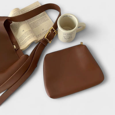 Isidore - Elegant Leather Shoulder Bag