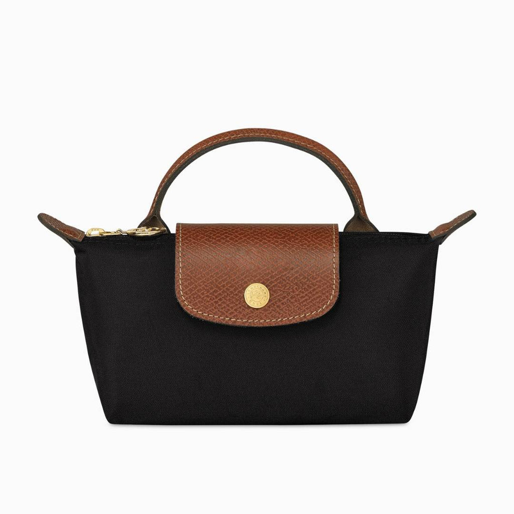 Mini sac en cuir au design signature 