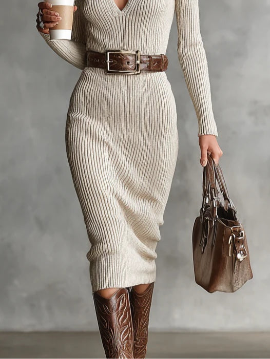 Clara | Robe élégante en maille
