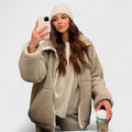 Kaja | Manteau Teddy Doux
