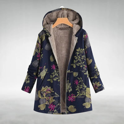 Novotná™ | Stylish floral fleece jacket