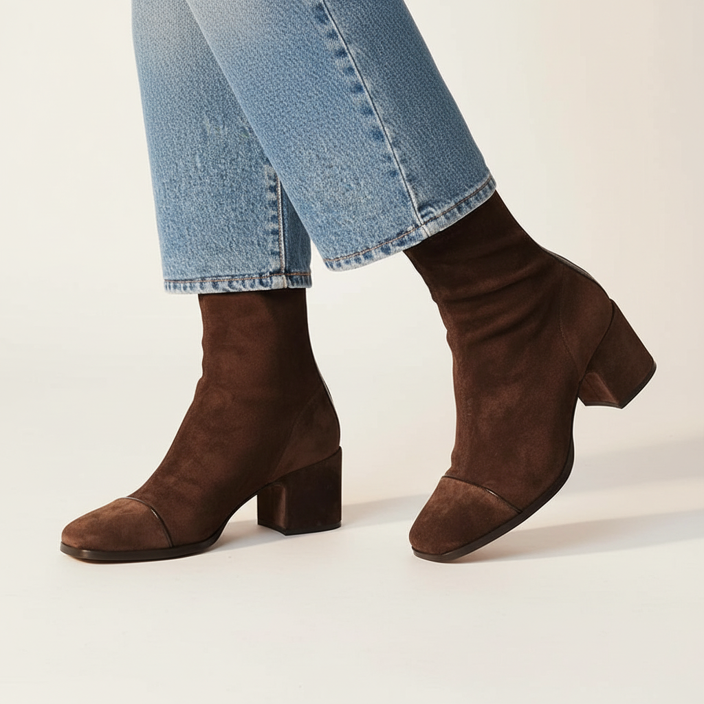 Evelynn™ | Bottines élégantes en daim