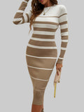 Robe midi à manches longues - Audacieuse, élégante et intemporelle - Mode féminine