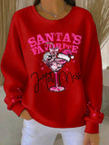 Noa - Kersttrui met festive print