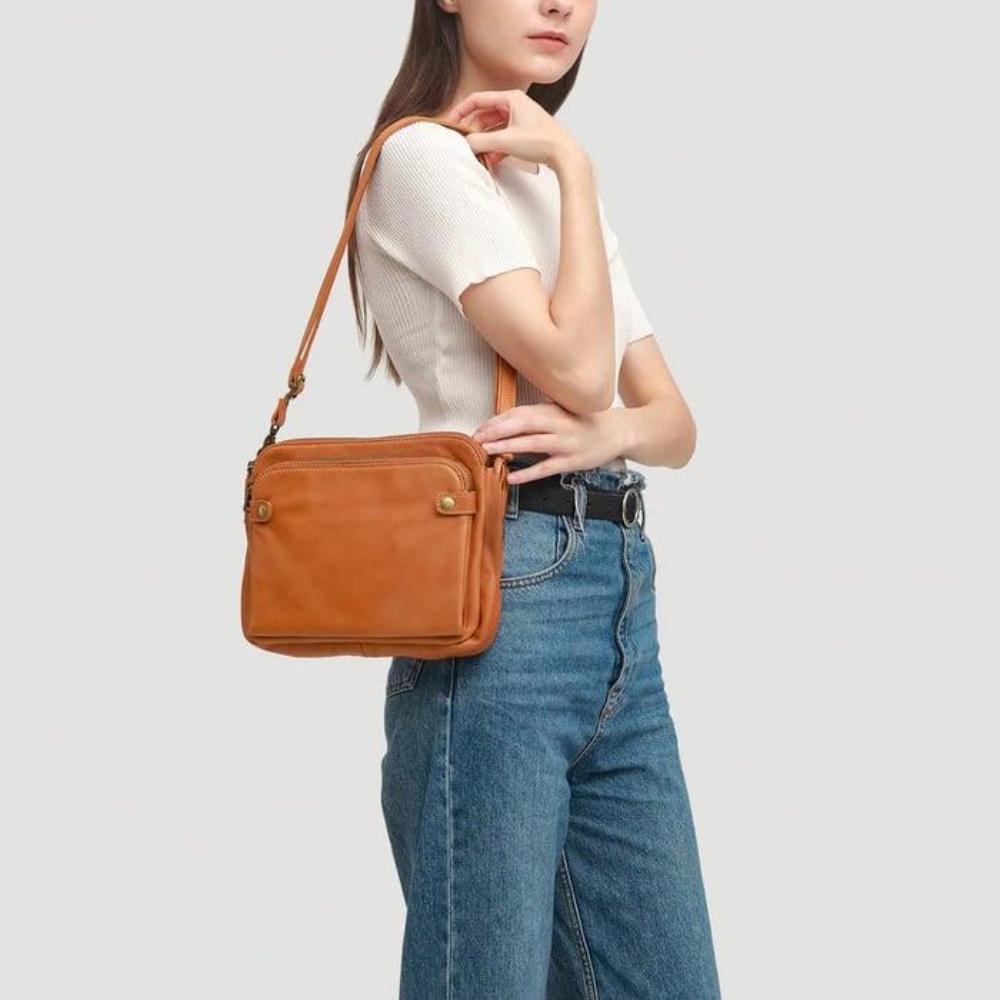 Sac à main Annika en cuir de haute qualité pour femme