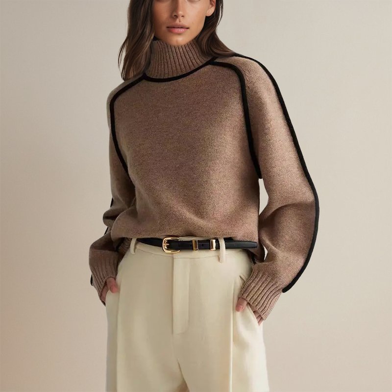 Katherine | Pull en laine rayé