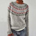 Inga | Pull rétro douillet 