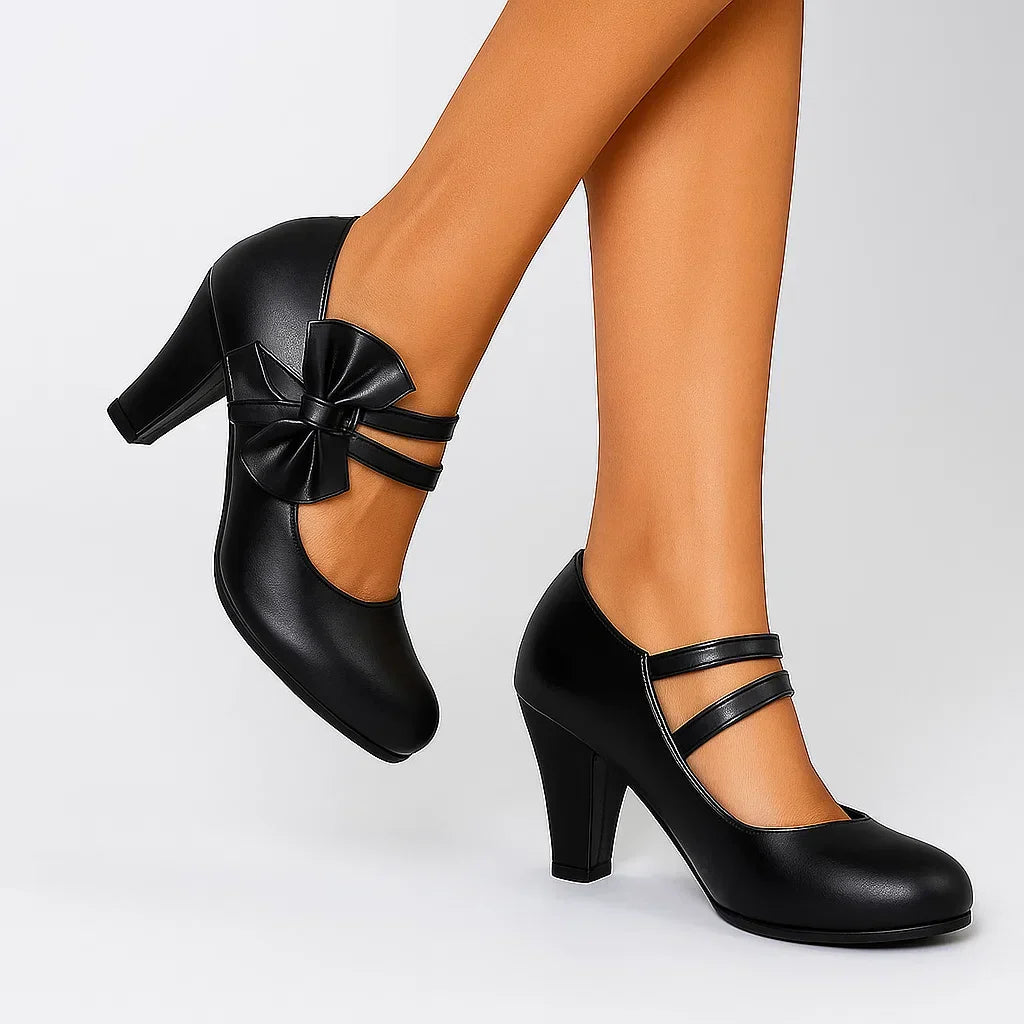 TALONS BELLA À NŒUD