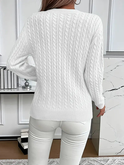 Bernila - Ladies' Cable Knit Jumper 