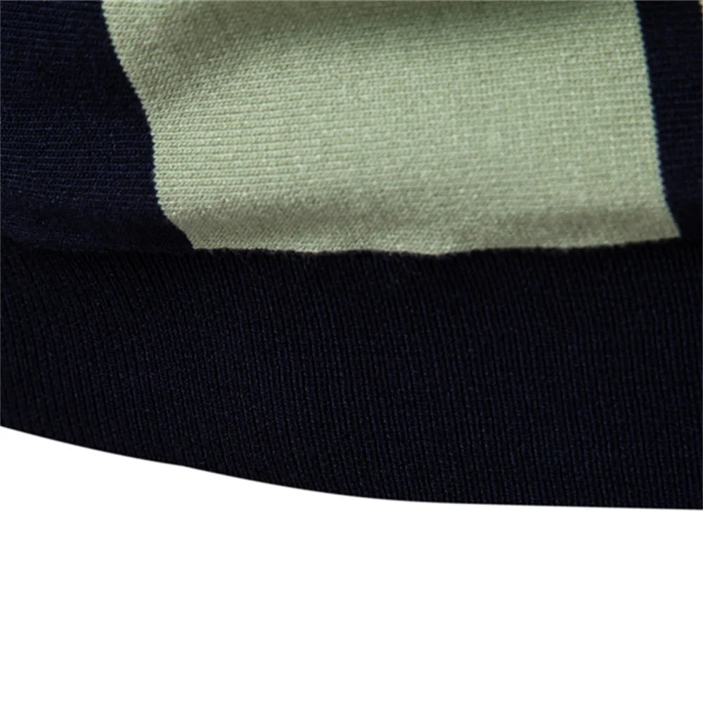 Tadeáš™ | Elegant polo shirt with vertical stripes