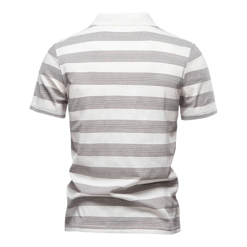 Vojta™ | Men's striped polo shirt for summer days