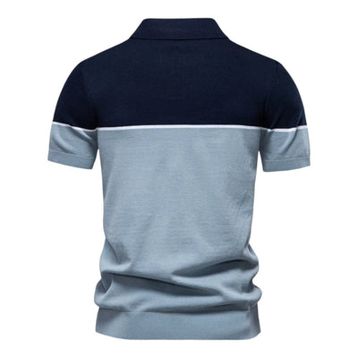 Filip™ | Stylová pánská polo košile s barevným blokem