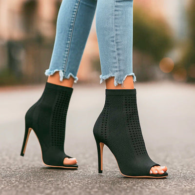 ELISE KNIT HEELS