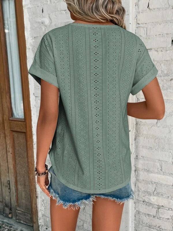 Annet™ | Elegant blouse in Ibiza style