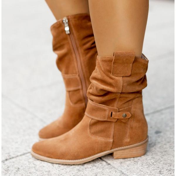 Bottes style cuir Maryam