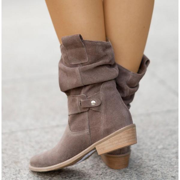 Bottes style cuir Maryam