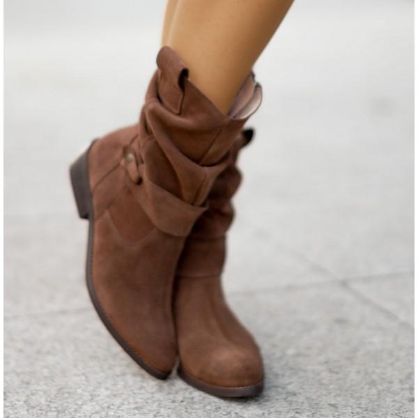 Bottes style cuir Maryam