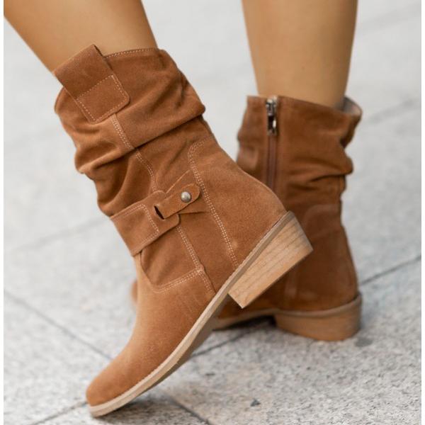 Bottes style cuir Maryam