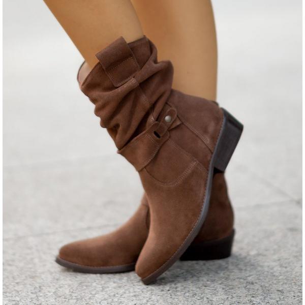 Bottes style cuir Maryam