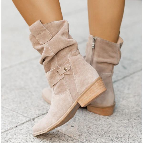 Bottes style cuir Maryam