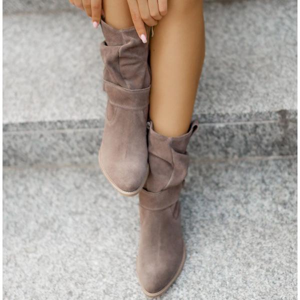 Bottes style cuir Maryam