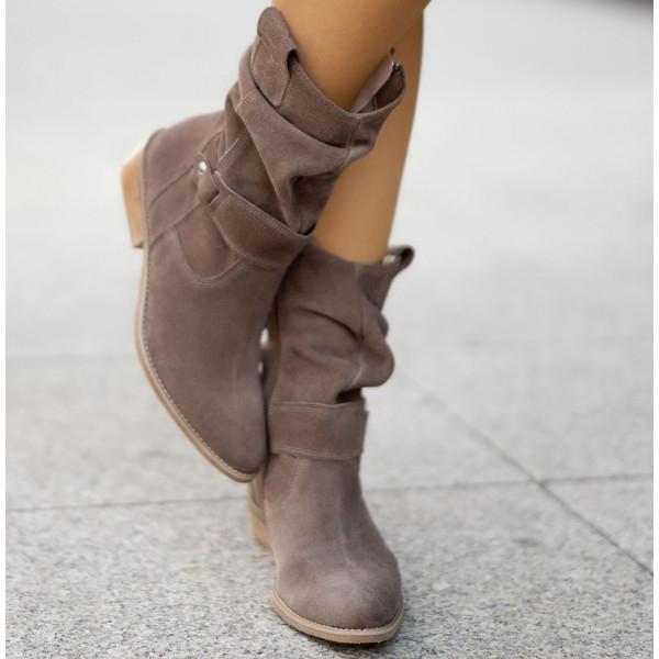 Bottes style cuir Maryam