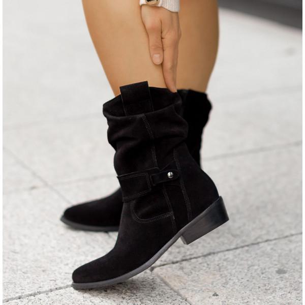 Bottes style cuir Maryam