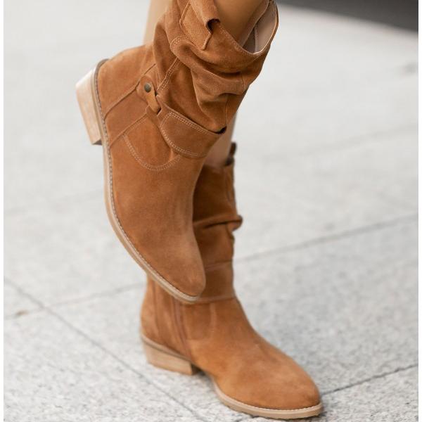 Bottes style cuir Maryam