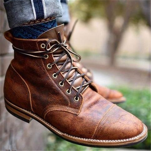 Vít™ | Vintage Style Kožené Boty