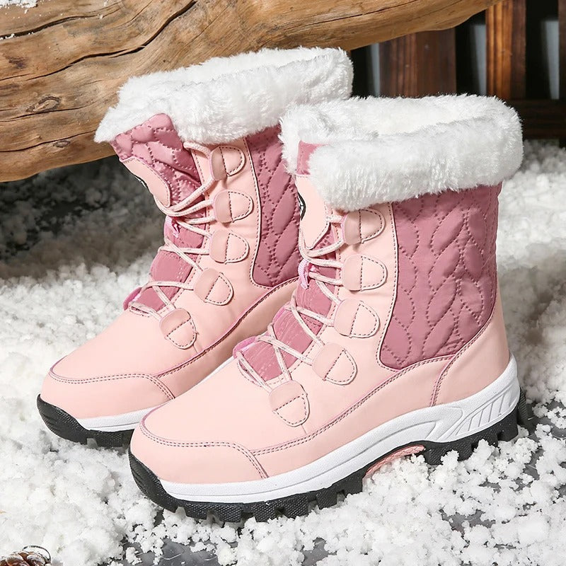 Nina™ | Ankle Boots with Fleece Lining and Deep-Grip Sole