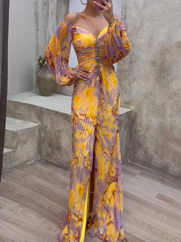Selina™ | Elegantní šaty s výstřihem do V