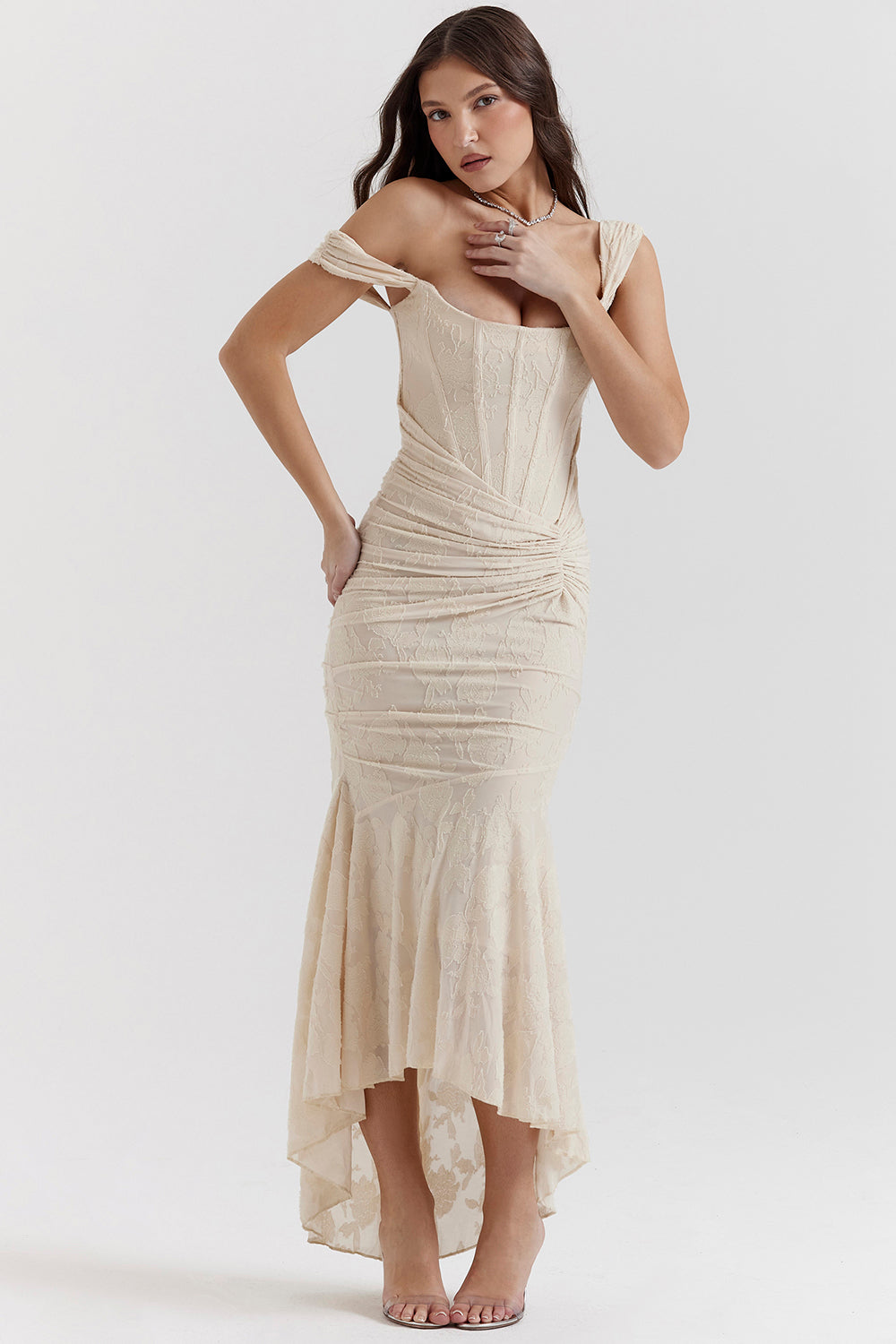 Boheme™ | Sleeveless party dress with ruffles