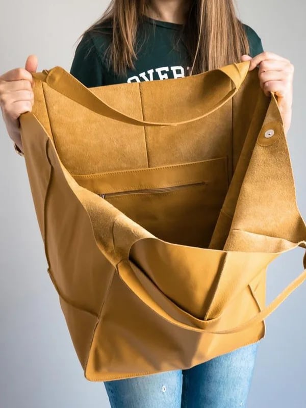 Sac cabas en cuir Timeless Allure 
