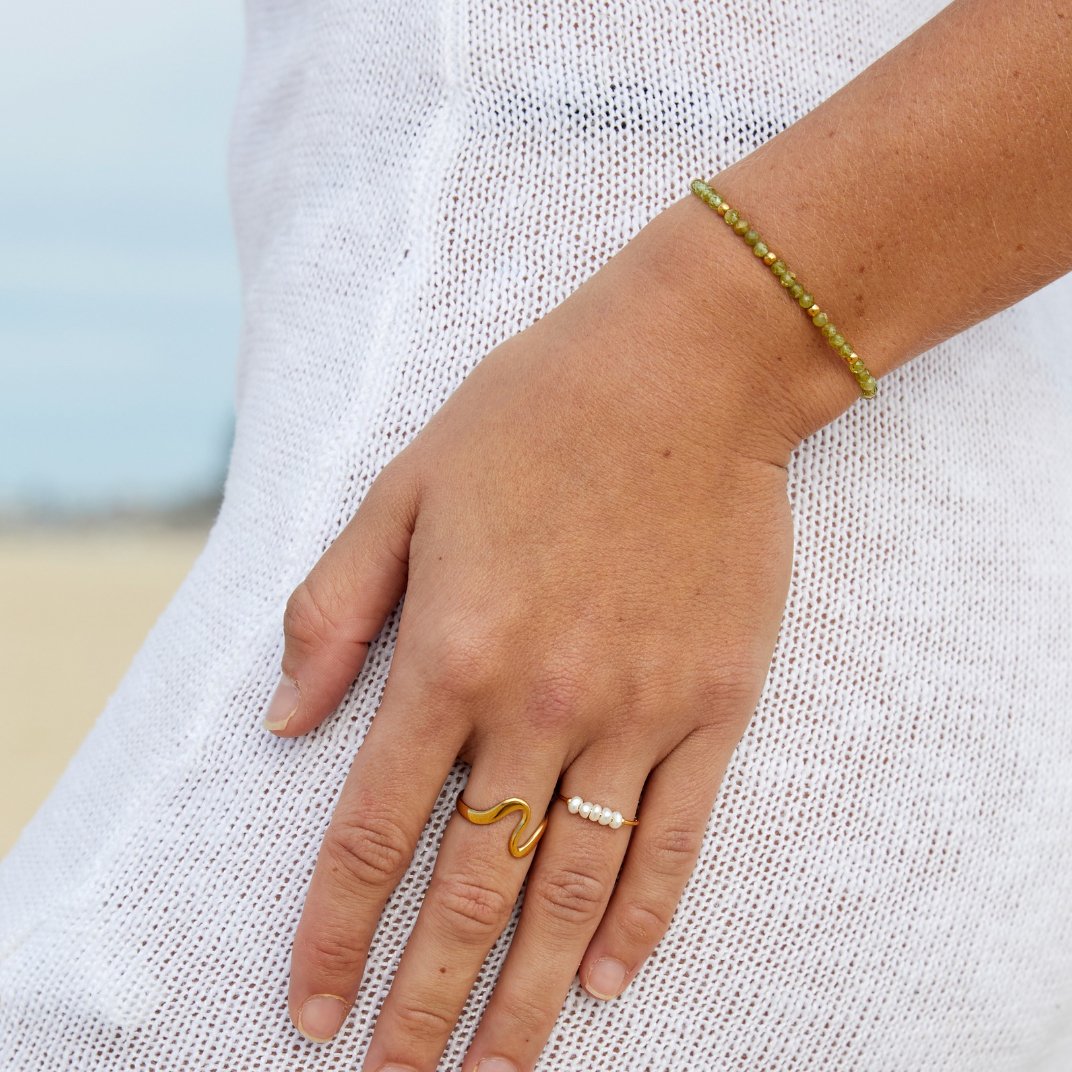 Bague Silva avec perles d'eau douce