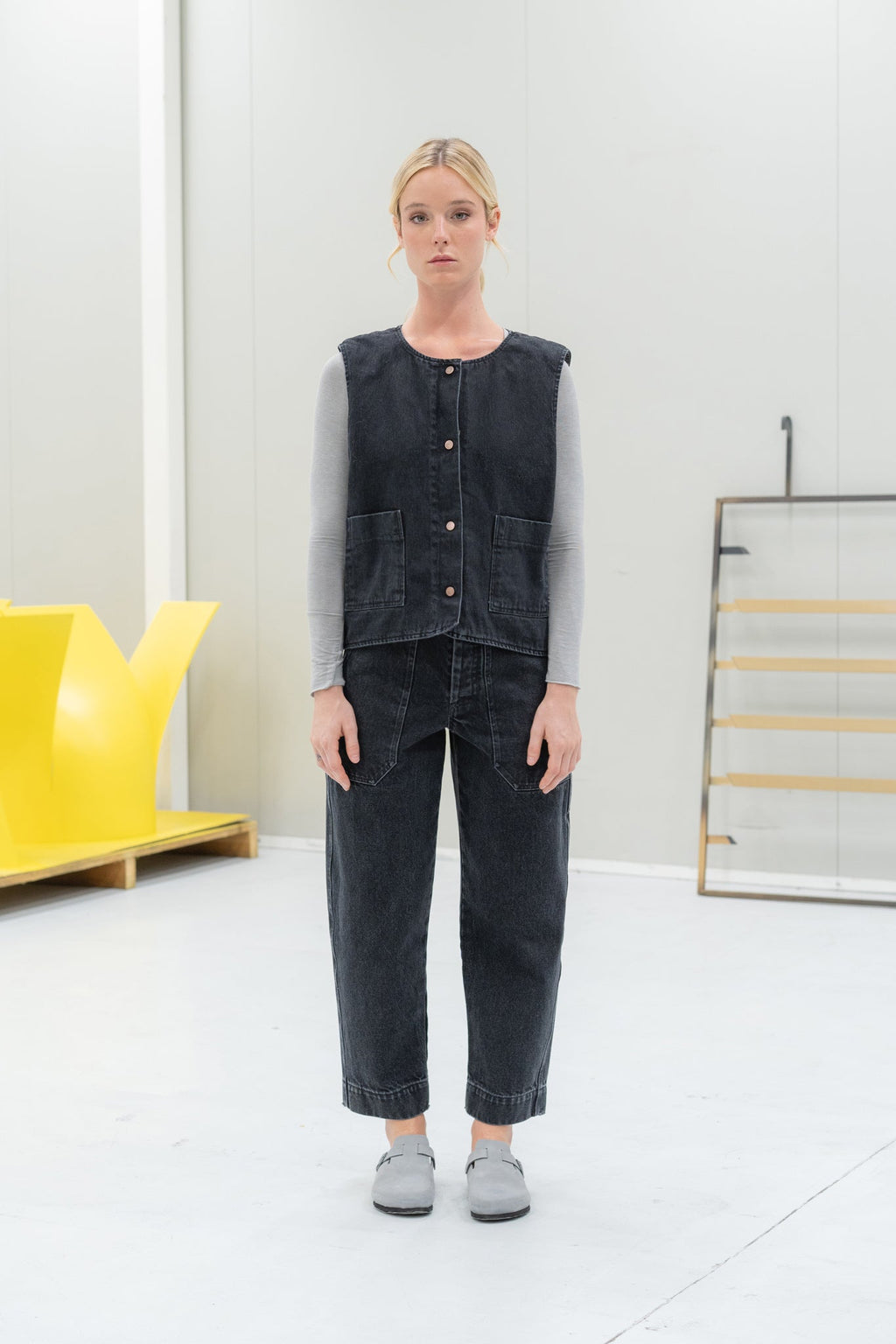 Apollo | Pantalon moderne à jambes larges avec détails utilitaires