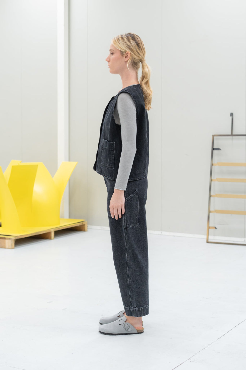 Apollo | Pantalon moderne à jambes larges avec détails utilitaires