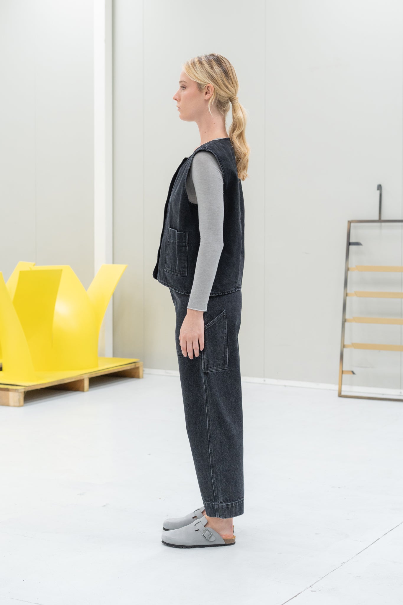 Apollo | Pantalon moderne à jambes larges avec détails utilitaires