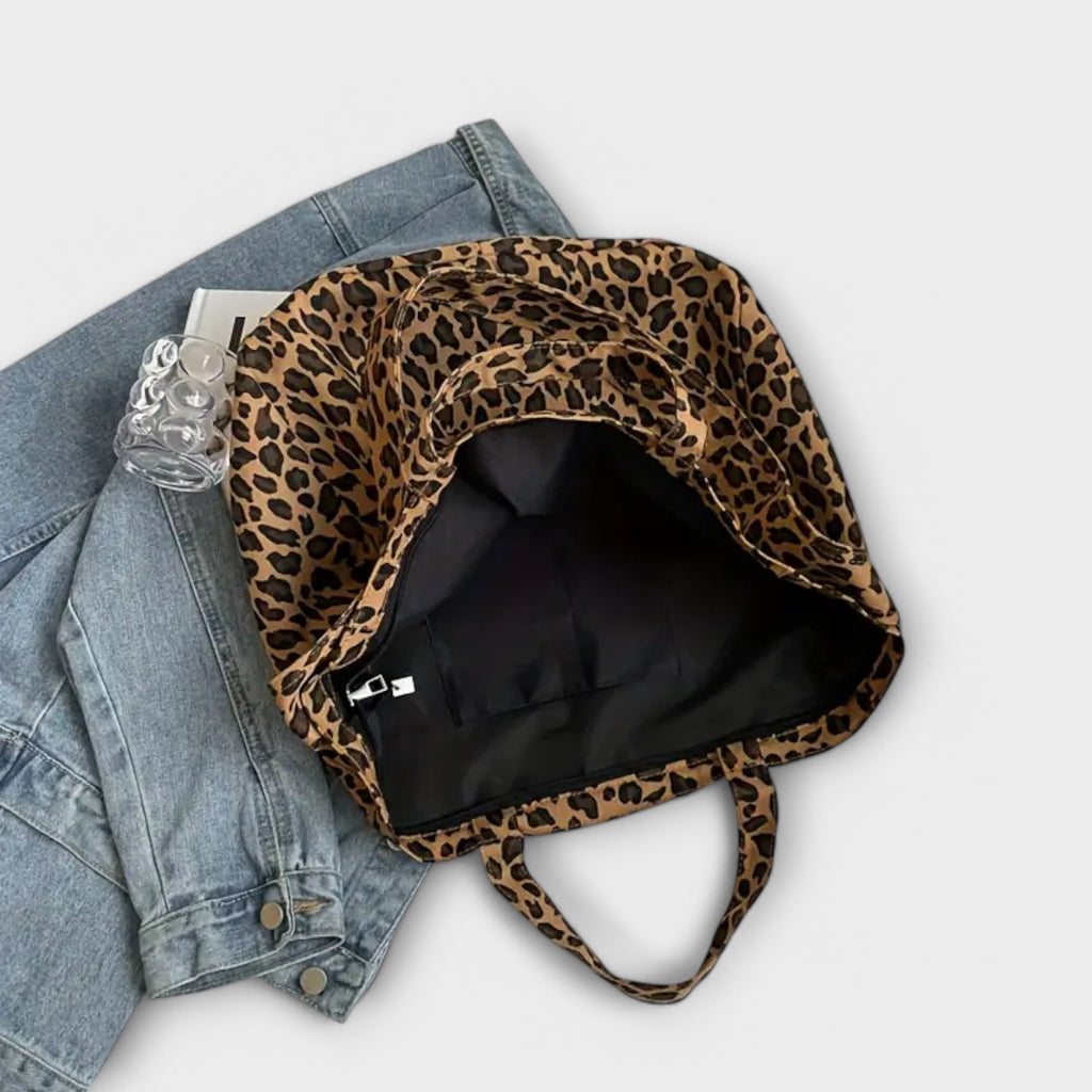 Sac léopard élégant