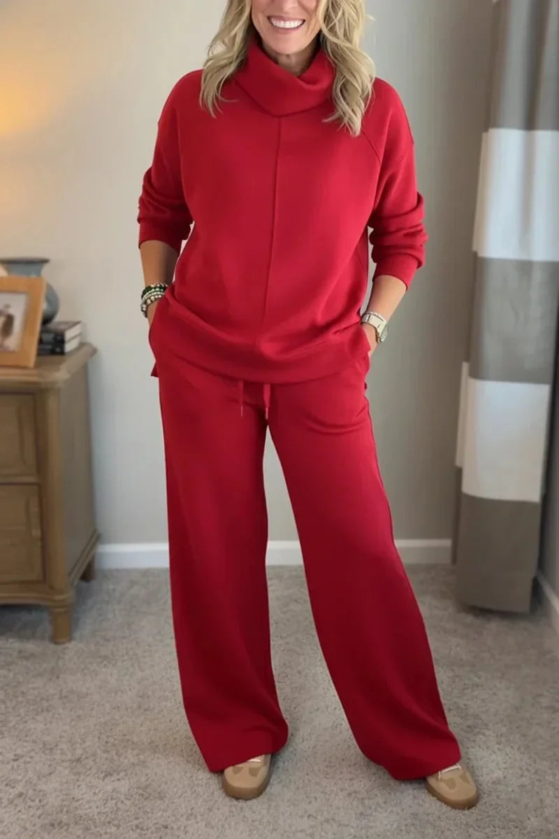 Élodie | Ensemble confortable en tricot 2 pièces 