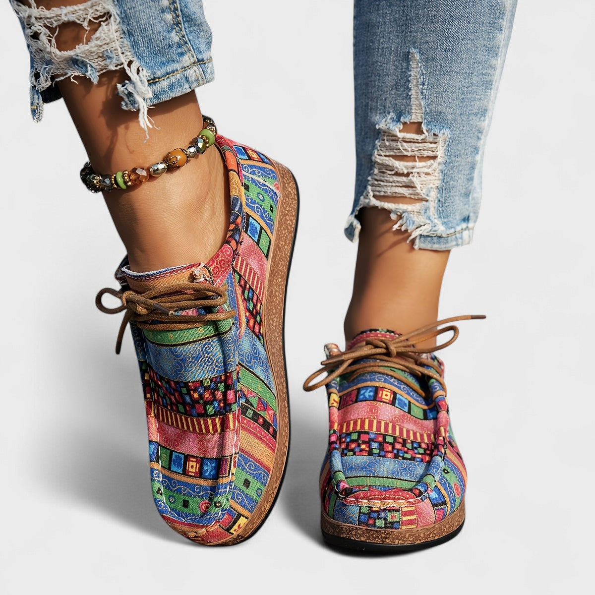 Gitte | Chaussures d'entraînement colorées