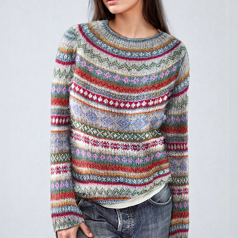 Anna | Elegant Fair Isle pattern