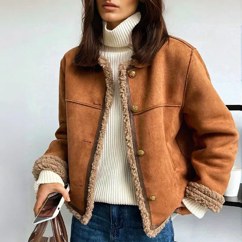 Varlonia | Elegant Button Down Coat