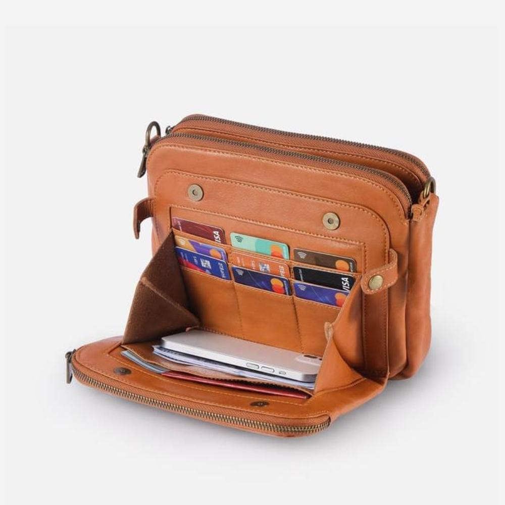 Sac à main Annika en cuir de haute qualité pour femme
